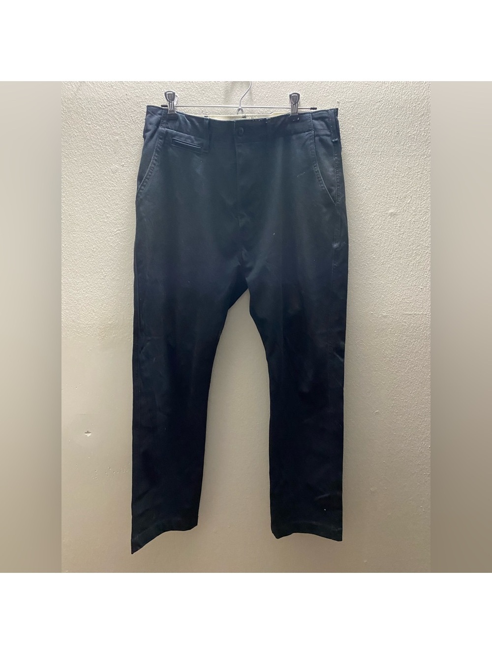 Mens Levi Strauss & Co 33x30 Black Dress Pants Tote9